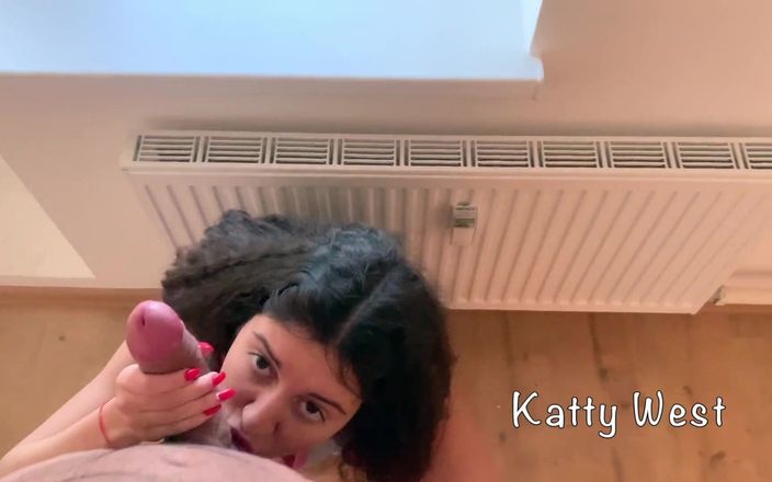KattyWest: POV Blowjob and Doggystyle with Cute Russian Girl