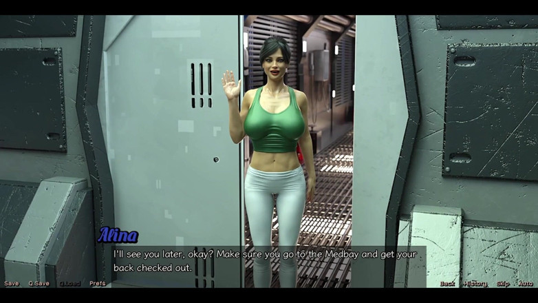 AVN Teller: Stranded in Space - Shy Emo Girl Needs Help