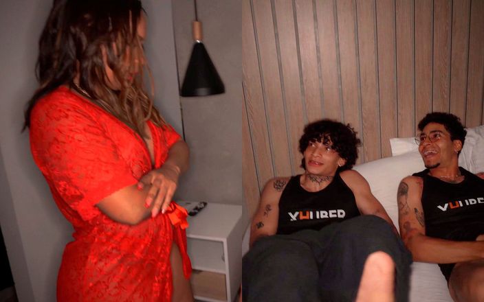 JordyFabian: Meio-irmãos se masturbam juntos e sua madrasta os descobre, agora...