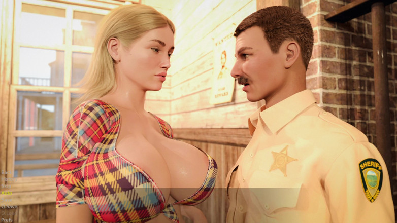 Porngame201: 와일드 웨스트에서 뱅킹하는 럭키 루시와 돌튼 1