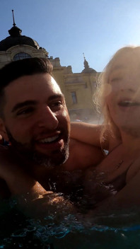 Fucking A Slutty French Teen in Thermal Bath of Budapest