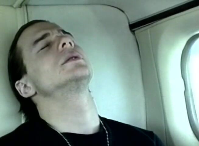 Public Lust: Busty milf rides a hard cock in the plane