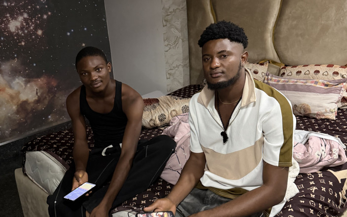 Africancock22: Two Big Cock Stepbrothers Fucked Him so Good