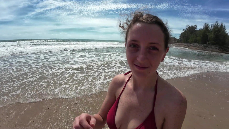 ScottishSweetie: Dia relaxante na praia, então chegamos em casa e fodemos!