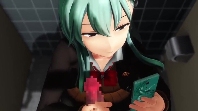 Velvixian 3D: トイレで無感情な女の子手コキ