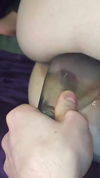 Ruptures with a Large Bottle
