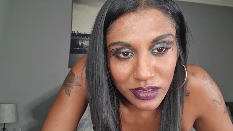 domslutfucker: Worthless Indian Slut Humiliates Herself, Dirty Talk Cum on Her...
