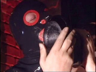Xtime Network: Mistress makes her masked slave fuck her ass