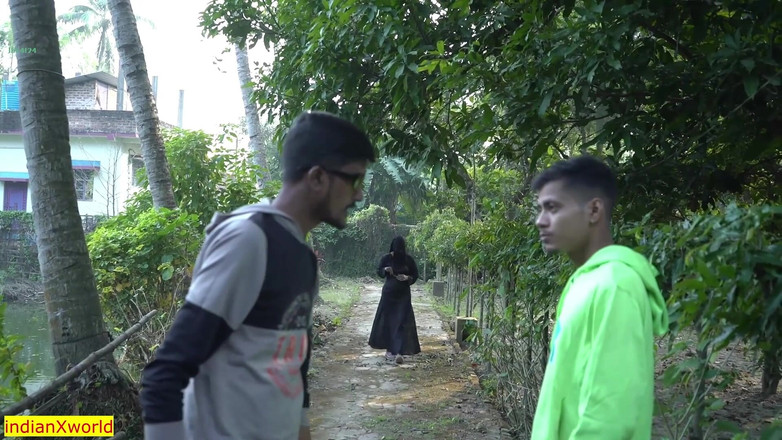 Indian Xshot: インドのヒジャブガールが夫の友人とセックスをデート!ファック私の妻