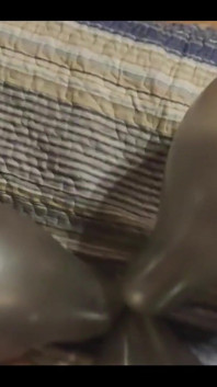 POV: Cumming on Silver Balloons