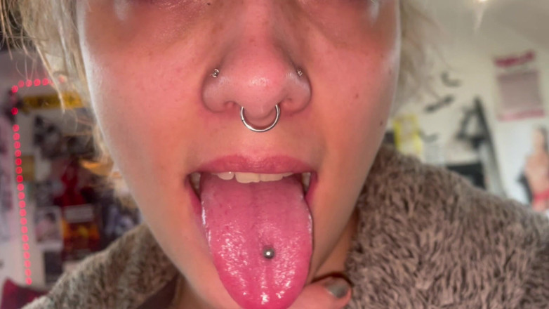 Glitterqueen1999: Tour della bocca senza trucco denti conteggio uvula controllo tonsilla