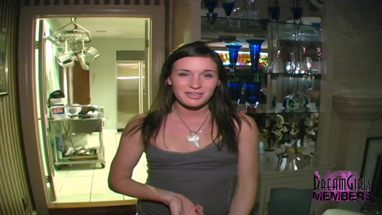 Dream Girls: Party girls flash at my house before the club