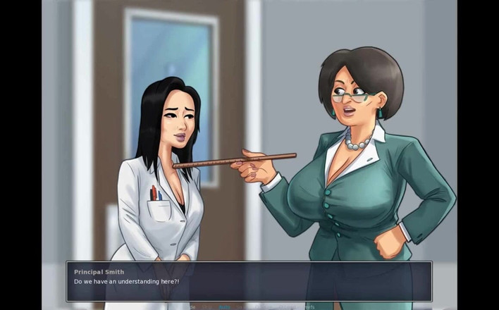 Erotic Krisso: Summertimesaga- la salope asiatique Miss Okita baise hardcore