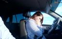 PolySweet: Russian Girl Passed the License Exam (blowjob, Public, in the Car)