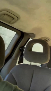 Highway Masturbation & Cum Eating