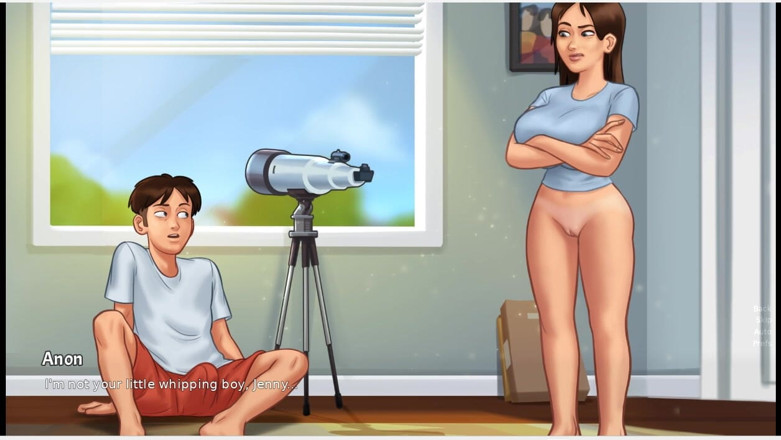 XXX Games Bunk: Summertime Saga - Gameplay - Roleplay - Jenny Shower Blowjob and Pussy Licking...