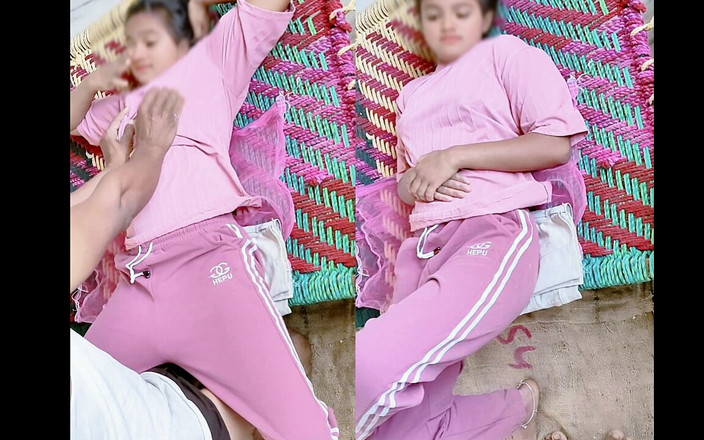 Fuckkkker: Desi vesnická holka Frist Time Fuck Její Těsná kundička, Malá...