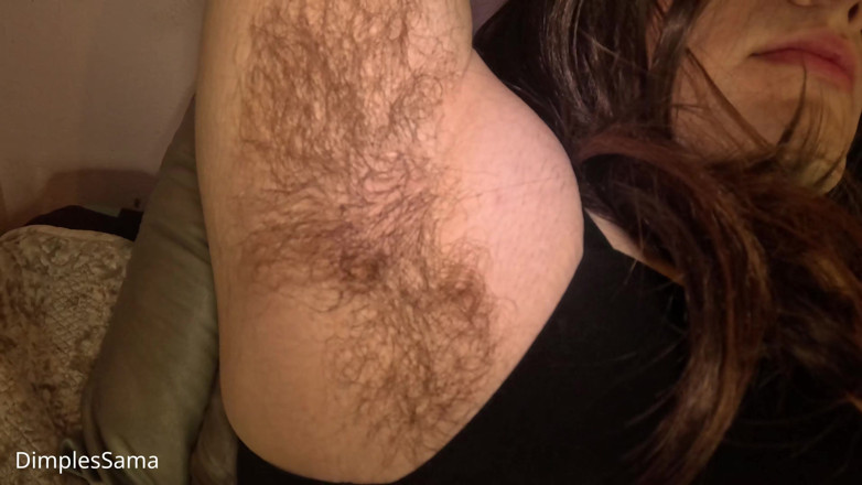 Miss Dimples: Sniff My Hairy Armpits