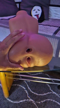 Masked Dude Fuck Sex Doll