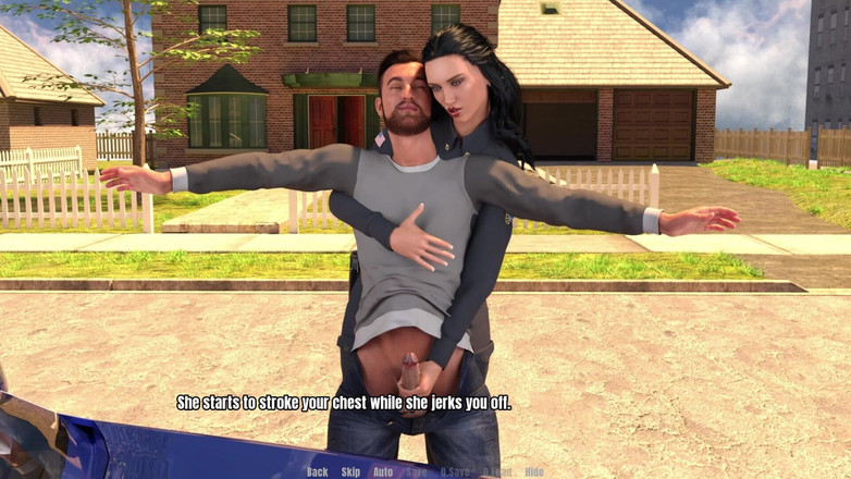 3D Cartoon Porn: Rumah nenek 10 - polisi sandra ngocok kontol thomas sampai dia crot