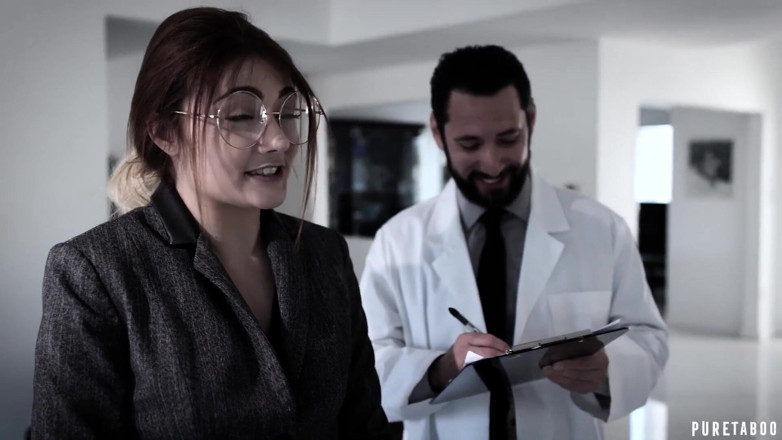 Pure Taboo: Pure Taboo - Innocent Brunette Loses Her Virginity in the Doctor's...