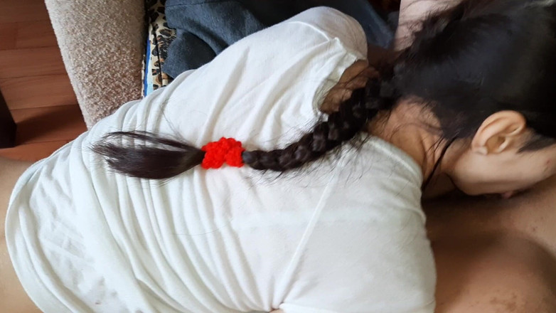 Lesbian-candys: 継母のマンコを食べてオナニーしてる