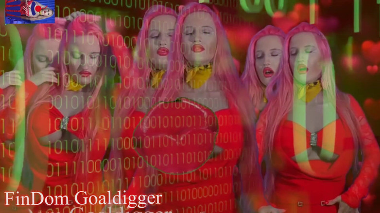 FinDom Goaldigger: Głupia transformacja dziwki