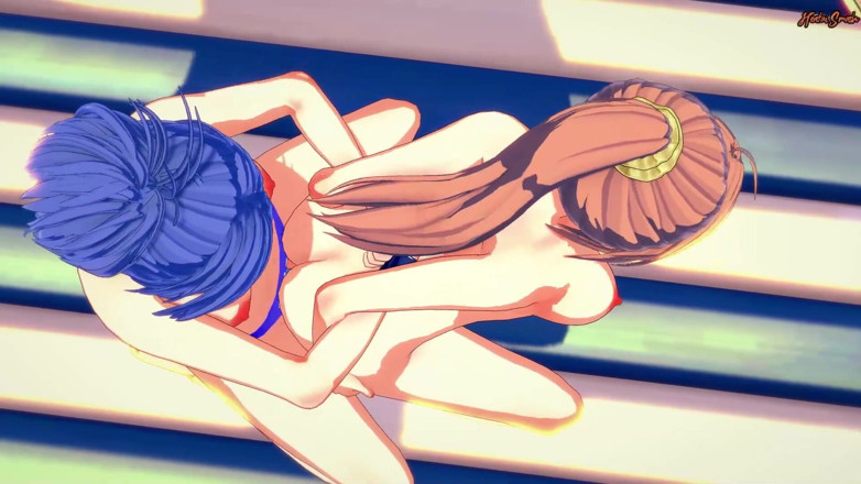 Hentai Smash: Natsuru Se hindi folla a Kaede Sakura en la playa...