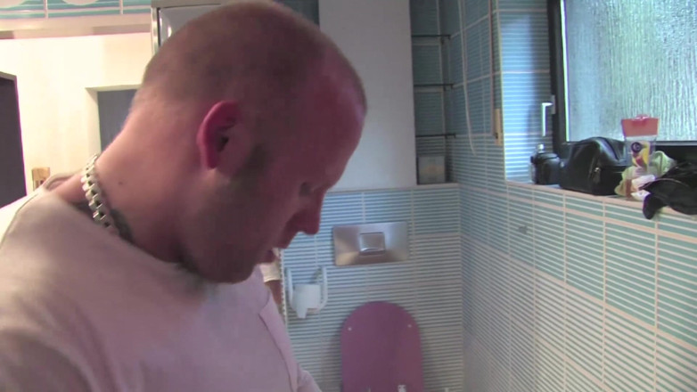 MILF stars: Busty blonde MILF gets plowed in the bathroom