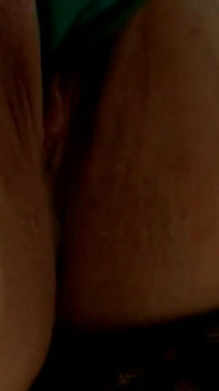 Arizona in sexy underwear provokes by fucking a dildo