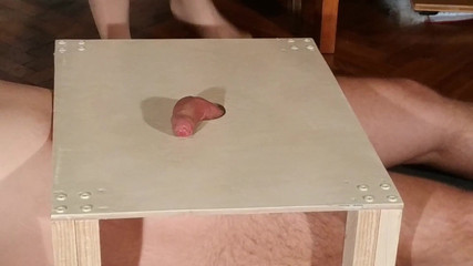 Beth Kinky: Nylon tight feet cock stomping by goth Domina part 2