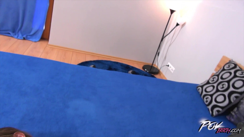 Czech Pornzone: Long haired boosty brunette get fuck in pov and cum...