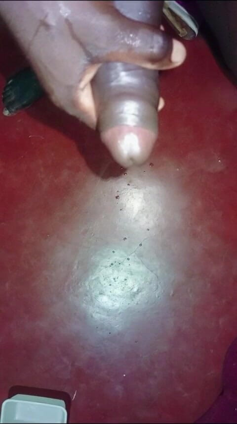 Hongi: 夜の射精と床に射精