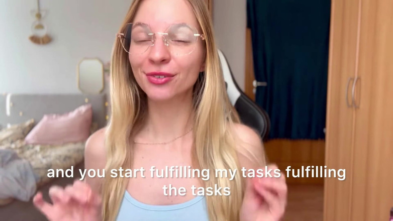 Goddess_Bella_Rae: Tak stajesz się moim podwrotem