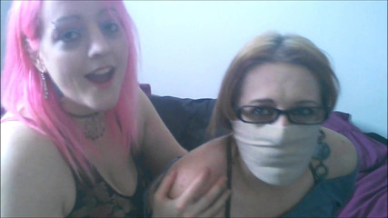 Selfgags classic: Эксперимент с кляпом!