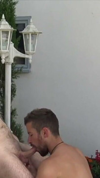 Fucked Raw in Jockstrpa by Mature Boy