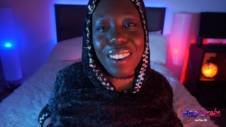 Dark Wet Dreemz: Ebony BBW demoness JOI | ass worship