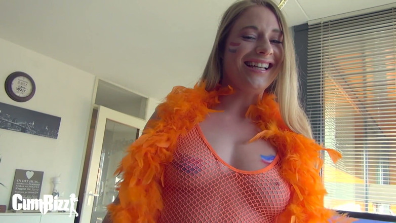 Cumbizz: Badass Kingsday-schlampe! Bbc sperma-prinzessin