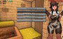 LoveSkySan69: Minecraft Nadržené řemeslo - Část 21 - Creeper Nadržená cowgirl Babe od Loveskysanhentai