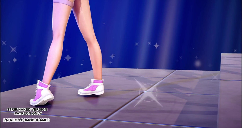 3D-Hentai Games: [mmd] zdobywca doa Marie Rose Misaki Tamaki gorący taniec 4k 60fps