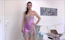 Lady Victoria Valente: Silk Negligee Fashion Show Part 1