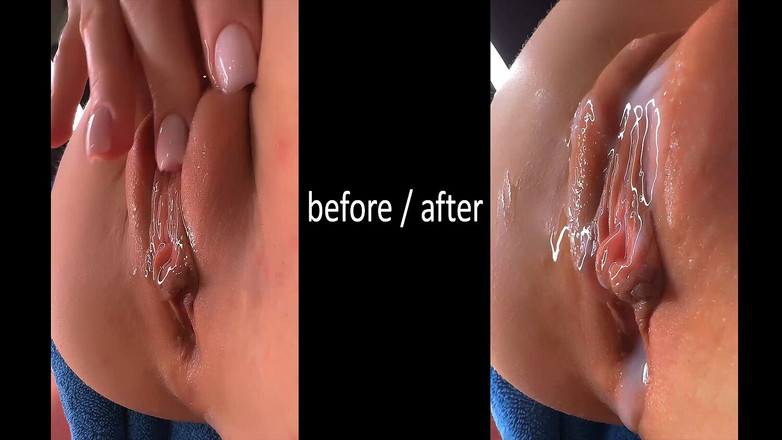 69win: 柔らかいマンコを犯し、精子で満たした。珍しい視点