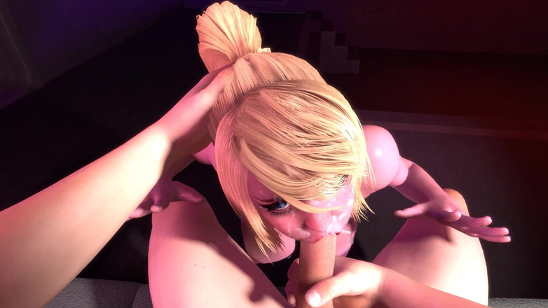 Wraith ward: Samus succhia un buon cazzo - parodia porno di metroid