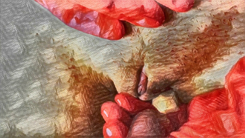 Anna Shpilman: Ngocok kontol pakai sarung tangan pakai sarung tangan