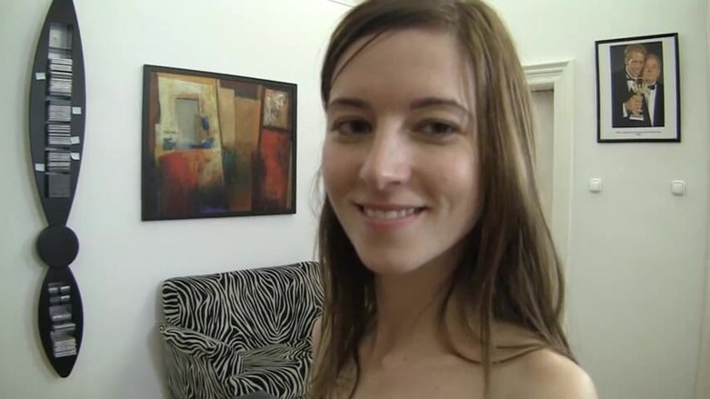Big Dong Pleasures: Lovely babe is jerking big cock in POV