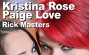 Edge Interactive Publishing: Paige Love &amp;amp; Kristina Rose &amp;amp; Rick Masters zuigen sneeuwbal in het...