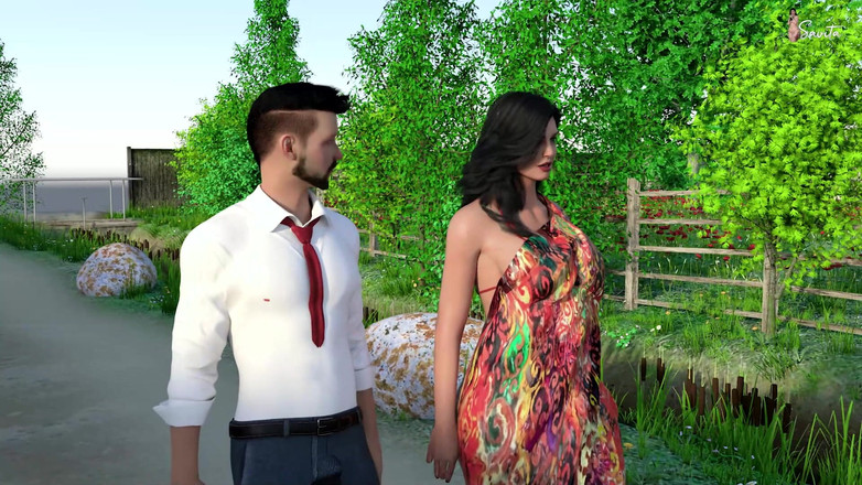 Your Savita bhabhi: Hintli seksi neha yenge bahçede sevgilisiyle seks yapıyor