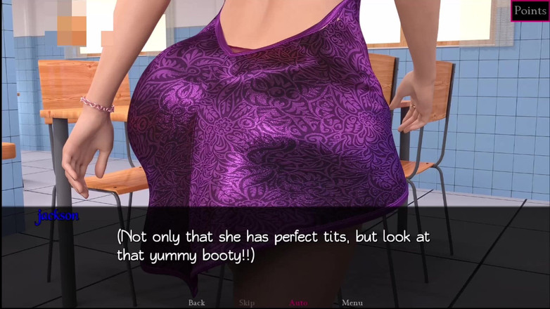 Johannes Gaming: 对阿尔法的书呆子 #3 - 杰克逊撸管，精液落在萨拉的胸部