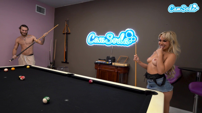 CamSoda: Teen Slut Wins Bet and Troops Cuckold Husband to Watch...