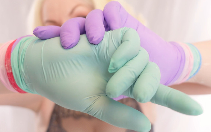 Arya Grander: ASMR: नाइट्रील दस्ताने और कुकी की 4 परतें